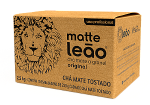 Chá Matte Leão Original Granel - Caixa com 2.5Kg