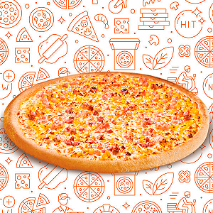 Pizza Presunto 30cm pré-assada