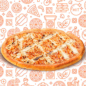 Pizza Frango com Catupiry 30cm pré-assada
