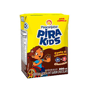 Achocolatado Piracanjuba Pirakids 200ml