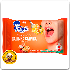 Macarrão Instantâneo Galinha Panco 80g