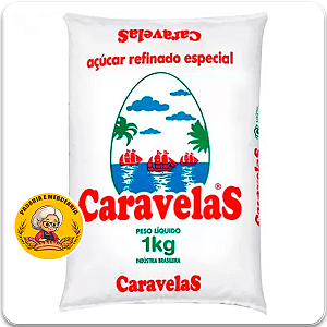 ACUCAR REF CARAVELAS 1KG