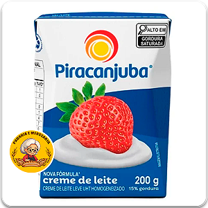 CREME DE LEITE TP 200G PIRACANJUBA