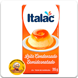 Leite Condensado Italac Semidesnatado 395g