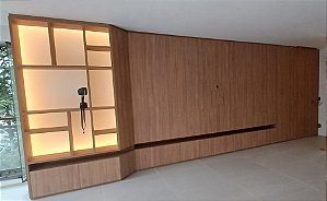 Estante armário escritório ou residência em mdf