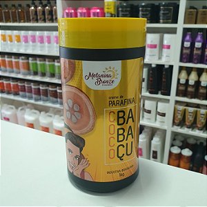 Melanina Bronze Parafina Coco Babaçu 1kg