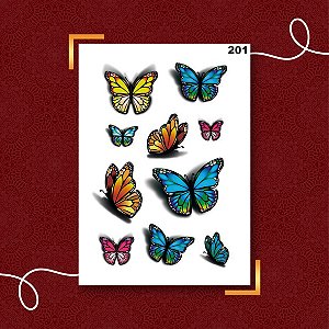 Tatuagens 3D - Conjunto 1