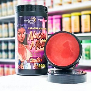 Melanina Bronze Parafina Negra Mina 900g