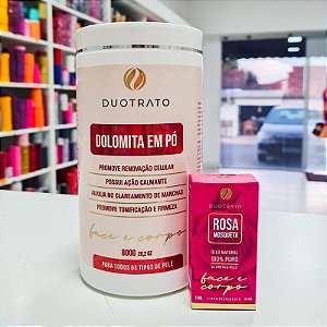 Kit Dolomita + Óleo de Rosa Mosqueta Duotrato
