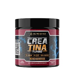 Creatina 100% Pura - Solúvel 300g