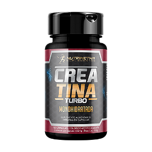 Creatina 100% Pura - 120 Cápsulas