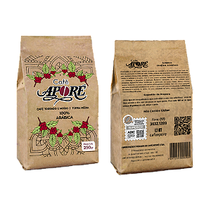 CAFÉ TORRADO E MOIDO APORÉ 100% ARÁBICA  250GR SUPERIOR
