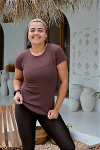 Blusa fitness baby look