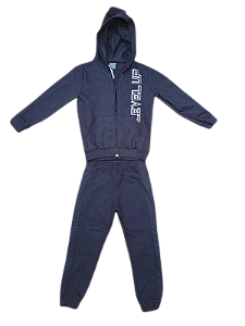 Moletom com Capuz e Calça Mundi