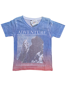 Camiseta Infantil Masculina "Adventure" - Quimby Boys