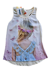Blusa Regata Infantil Feminina - Marisol