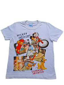 Camiseta Infantil Mickey e Amigos – Summer Adventure