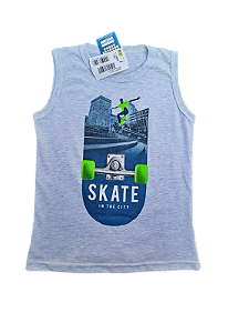 Regata Kyly Masculina – Estampa "Skate in the City"