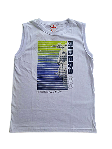 Regata Infantil Masculina Brandili – Estampa "Riders Co"