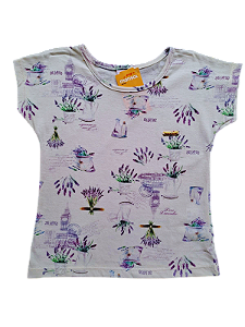 Blusa Infantil Feminina Estampada - Marisol