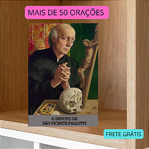 DEVOCIONÁRIO DE SÃO VICENTE PALLOTTI - MAIS DE 50 ORAÇÕES - frete grátis - envio a partir do dia 07/02