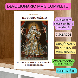 NOSSA SENHORA DAS MERCÊS - O MAIOR DEVOCIONÁRIO DO BRASIL -frete grátis