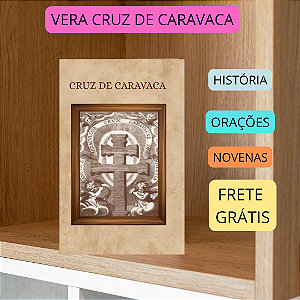 CRUZ DE CARAVACA -frete grátis.
