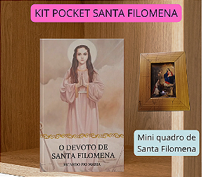 KIT POCKET SANTA FILOMENA com