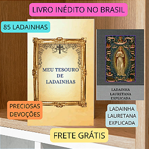 MEU TESOURO DE LADAINHAS - capa dura e frete grátis. Envio a partir de 01/10