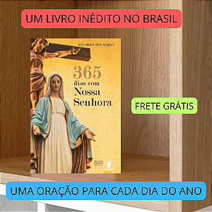 365 dias com NOSSA SENHORA - ORAÇÕES E PRÁTICAS PARA A VIRGEM MARIA - Capa dura e frete grátis