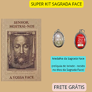 KIT DA SAGRADA FACE com FRETE GRÁTIS