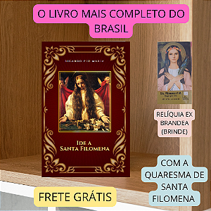 IDE A SANTA FILOMENA com Quaresma - Mais completo do Brasil - FRETE GRÁTIS