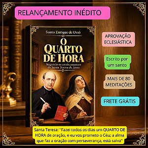 QUARTO DE HORA - O MELHOR livro para meditação - 15 minutos para salvação com FRETE GRÁTIS