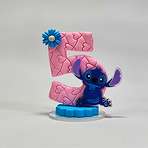 Vela de Aniversário – Tema Lilo & Stitch 5 Anos