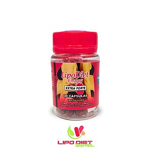 Lipo Diet Emagrecy - cápsula rosa e branca