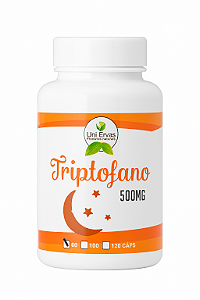 Triptofano UniErvas 500mg – 60 Cápsulas | Natural para Ansiedade e Sono
