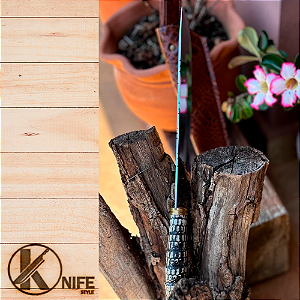 Faca churrasco - Knife Style - Cabo Tatu