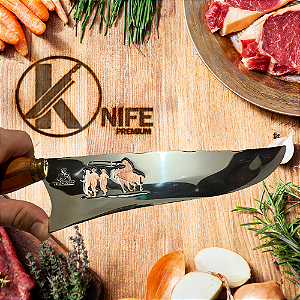 Faca Picanheira - Knife Premium - Cavalo
