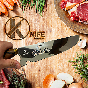 Faca Picanheira - Knife Premium - Jesus