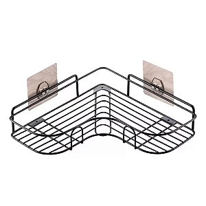 Suporte Multiuso Banheiro ou Cozinha (Preto)