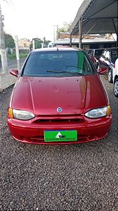 (VENDIDO) Fiat Palio 1996 vermelho 1.0, vidro elétrico, motor novo, pintura nova, 4 pneus novos