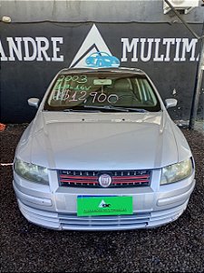 (VENDIDO) Fiat Stilo 1.8 16v 2003 prata, completo, rebaixado, bom de motor, 4 portas, pneus bons