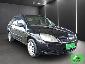 (VENDIDO) Chevrolet Prisma Joy 1.4 econoflex 2009 preto, completo, baixa quilometragem km, ótimo estado