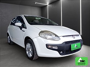 Fiat Punto Attractive 2013 branco 1.4, super inteiro, pneus novos, completo, manual