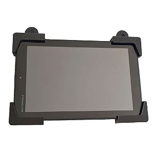 Suporte para Tablet até 1cm com Trava Anti furto de parede
