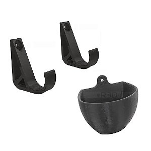 Kit Suportes Para Teclado E Mouse De Parede