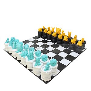 Tabuleiro De Xadrez Pokemon Pikachu
