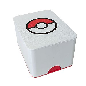 Deck Box Porta Cartas Pokemon Tcg 100 Cartas Sleeves
