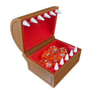 Baú Porta Dados Rpg Mimic