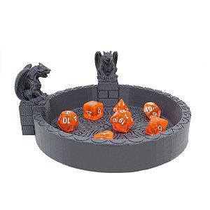 Bandeja De Dados Rpg Gárgulas